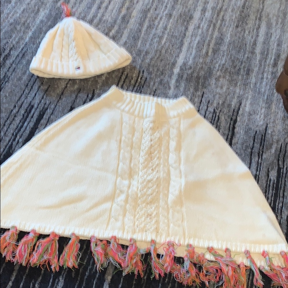 Poncho and hat